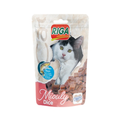 صورة Riga Miouly Dice Tuna Cat Treats - 50 g