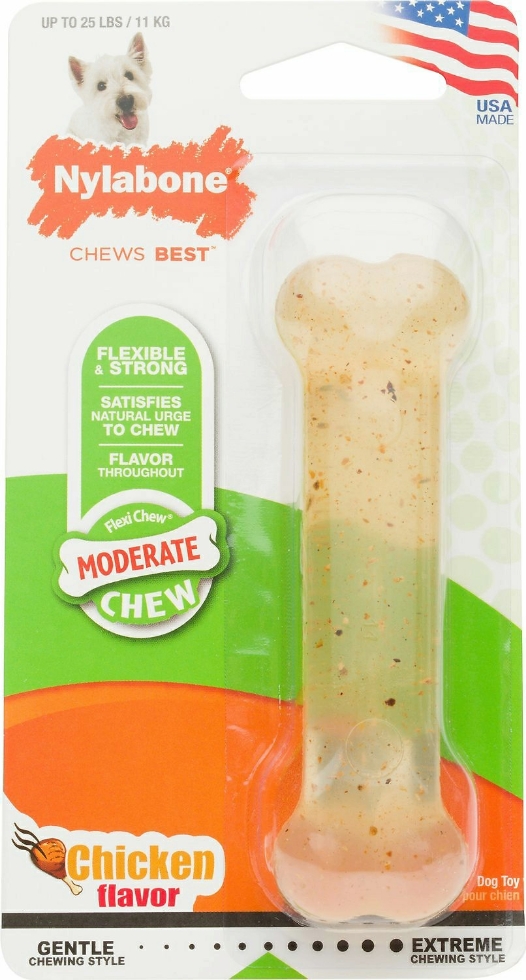 Picture of Nylabone Dog Toy Regular  Chicken