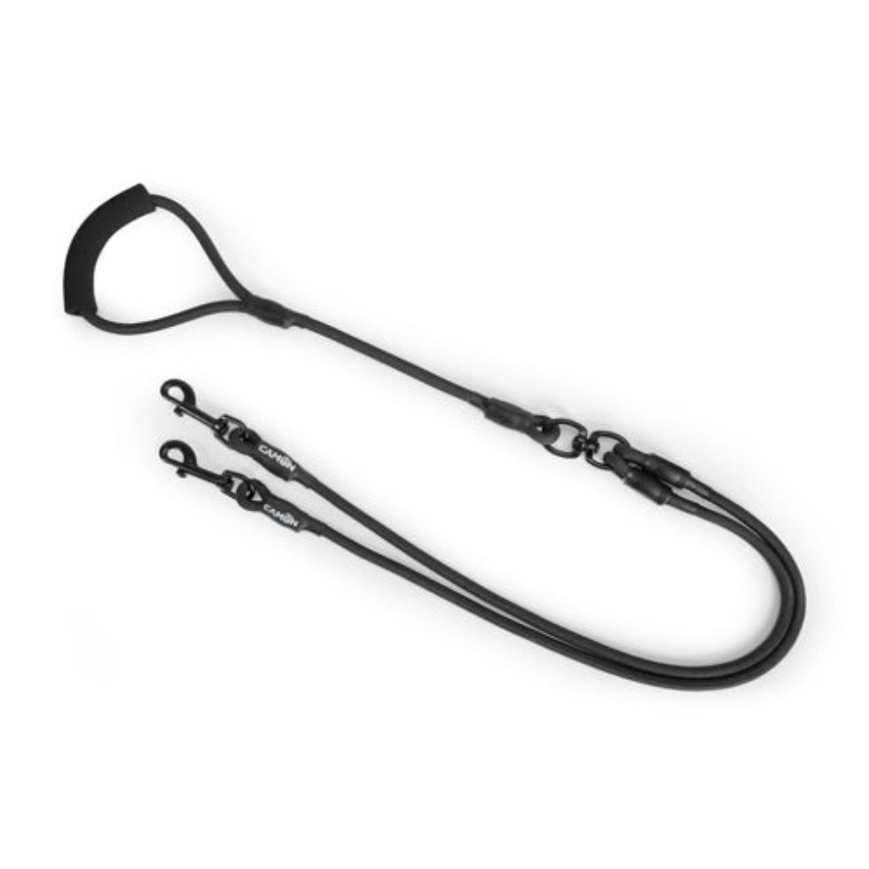 صورة Camon Double Leash Burgundy