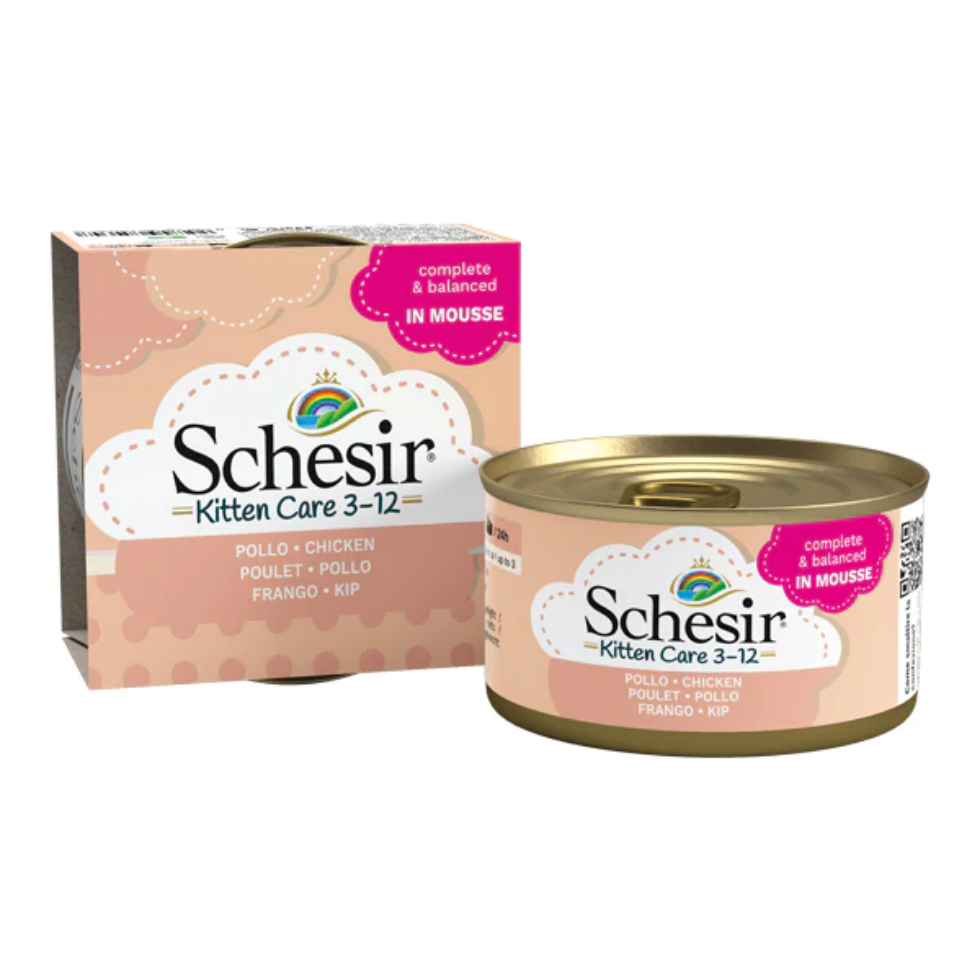 Picture of Schesir Pollo Chicken Wet Food For Kitten