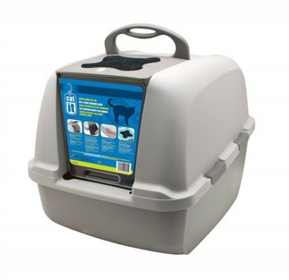 Picture of Catit Jumbo Catlitter Pan 22 X 17 X 18.3 Inchesgrey Jumbo 