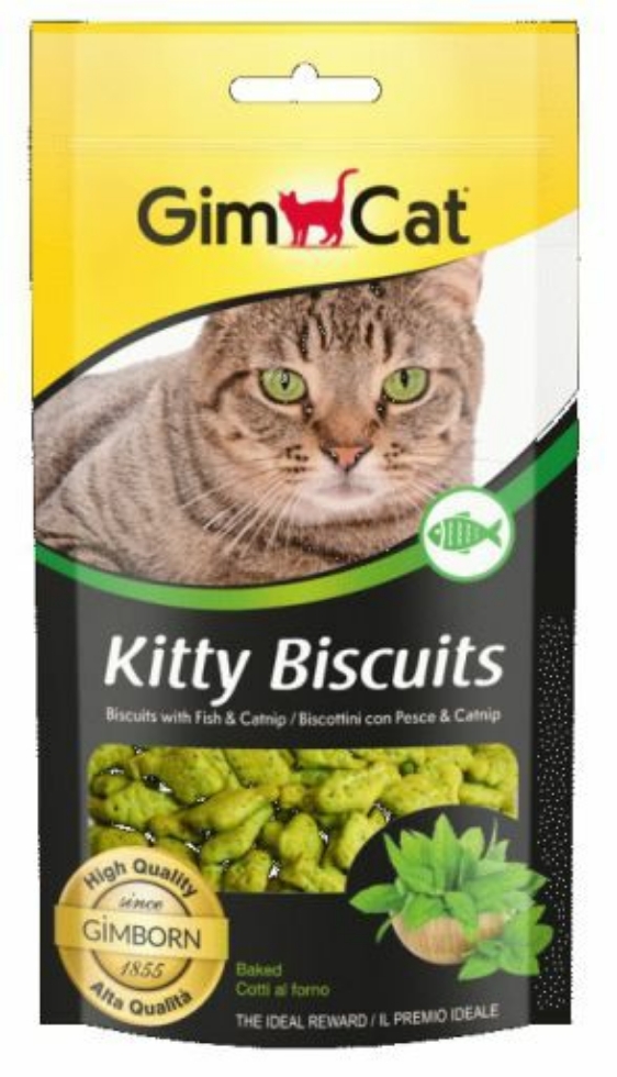 Picture of Gimcat Kitty Biscuits with Fish And Catnip 40 g