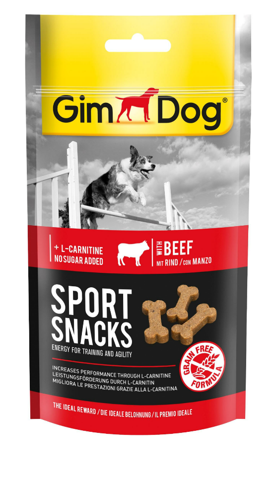 Picture of Gimdog Sports Snacks For Dogs, Beef