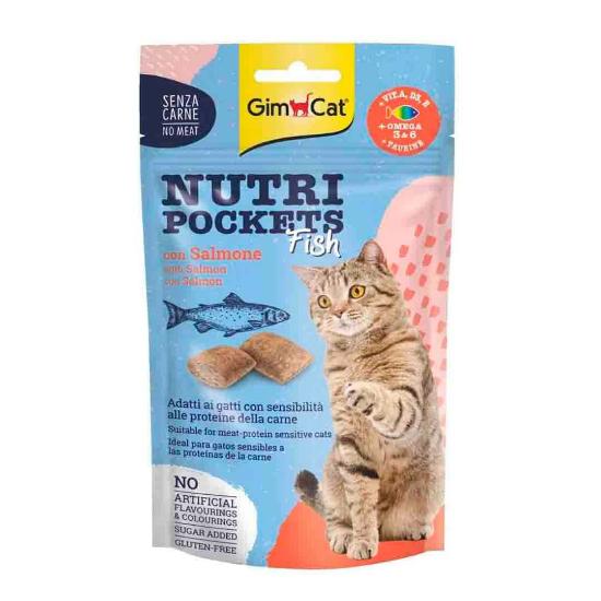 Picture of Gimcat Crunchy Salmon Cat Treat