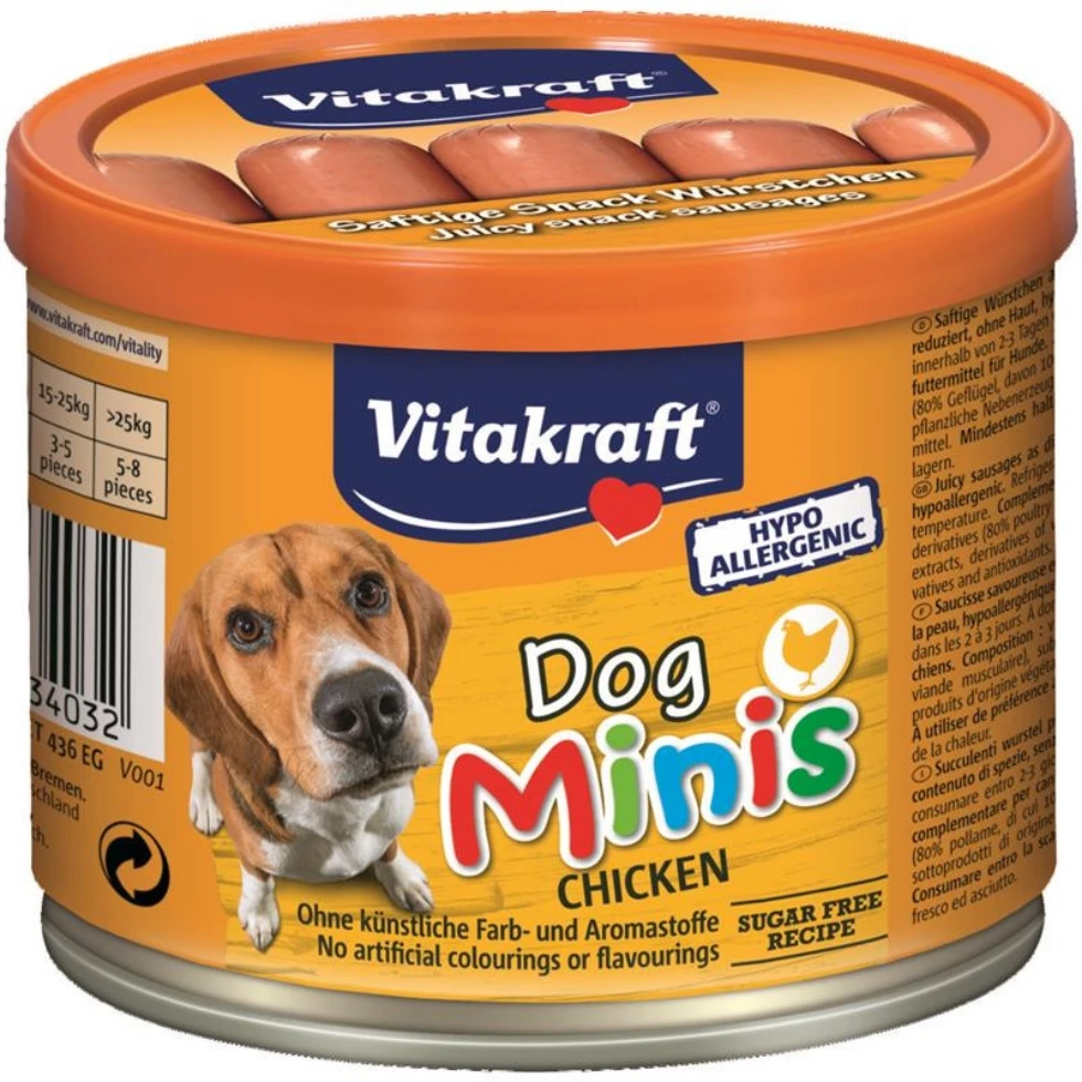 Picture of Vitakraft Dog Minis Chicken 120g