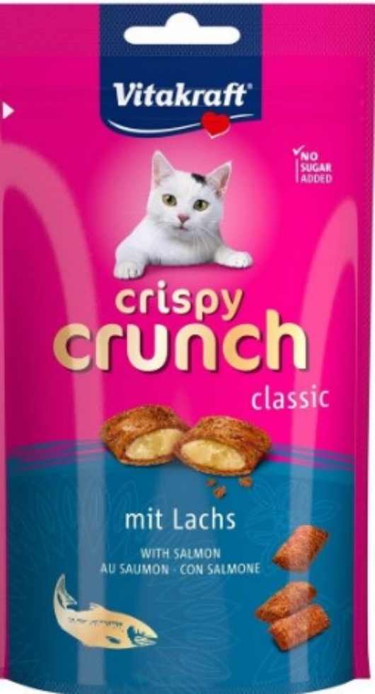 Picture of Vitakraft  Crispy Crunch with Salmon 60 g